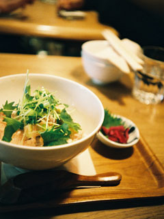 qurage cafe アボガドたらこ丼